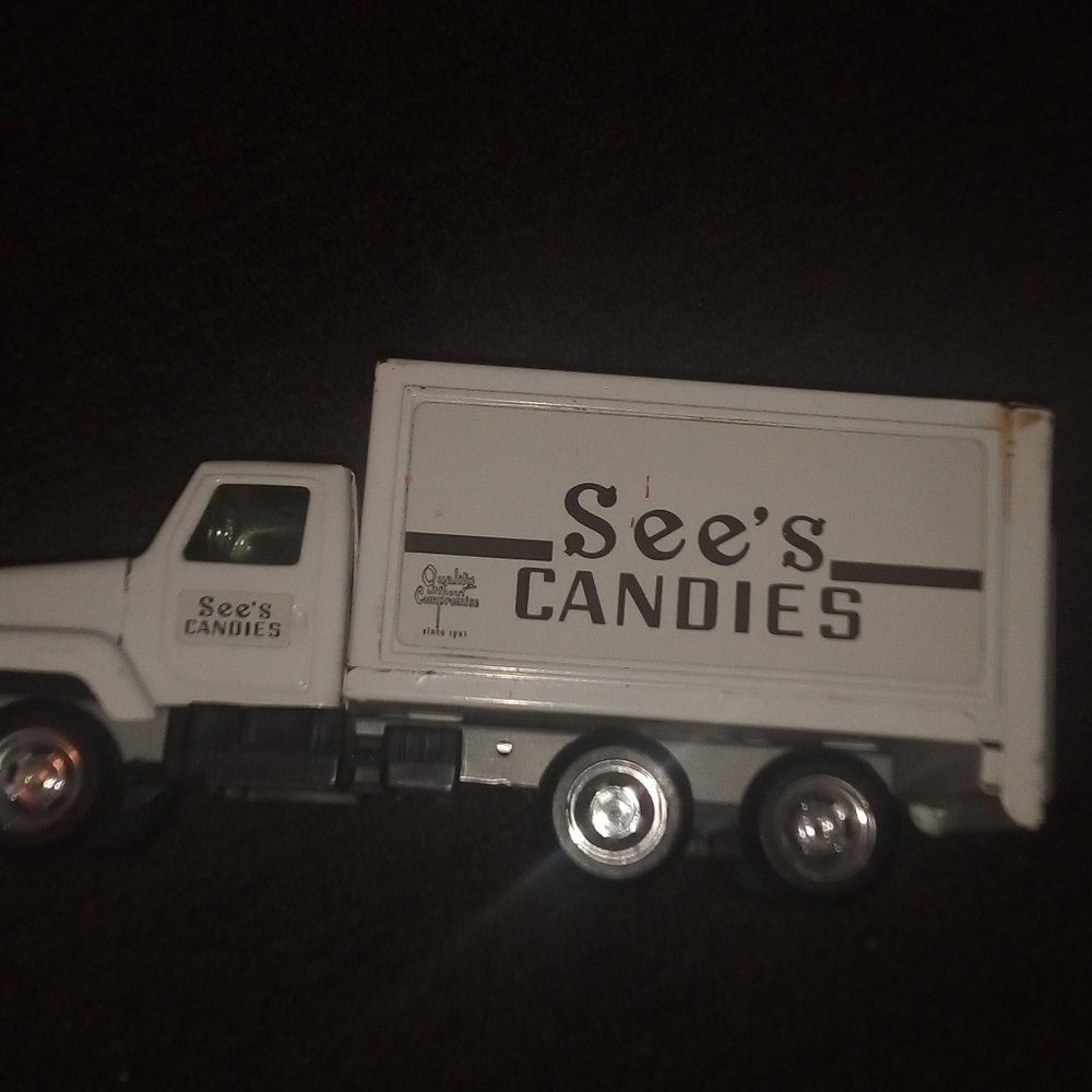 Vintage See's Candy toy truck